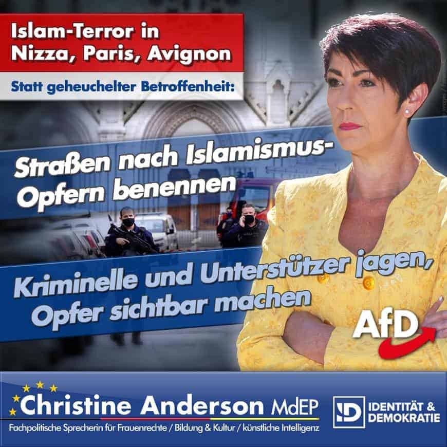 Islam-Terror in Nizza, Paris und Avignon