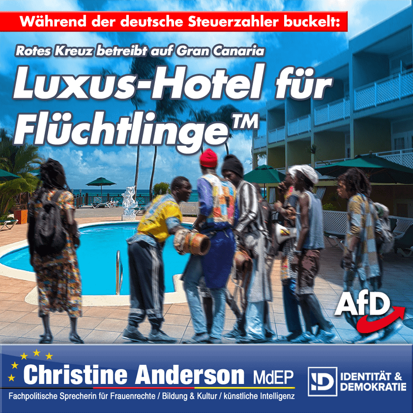 Luxus-Hotel für Flüchtlinge